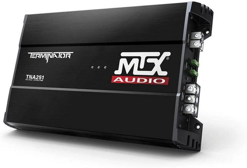 MTX TNP212D2 12 1200W Dual Loaded Car Subwoofer Audio W/ Sub Box and Amplifier