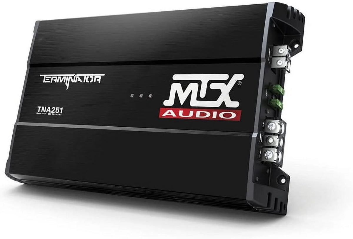 MTX TNP212D2 12 1200W Dual Loaded Car Subwoofer Audio W/ Sub Box and Amplifier
