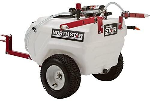 NorthStar Tow-Behind Trailer Boom Broadcast and Spot Sprayer ?C 21-Gallon Capacity. 2.2 GPM. 12 Volt DC