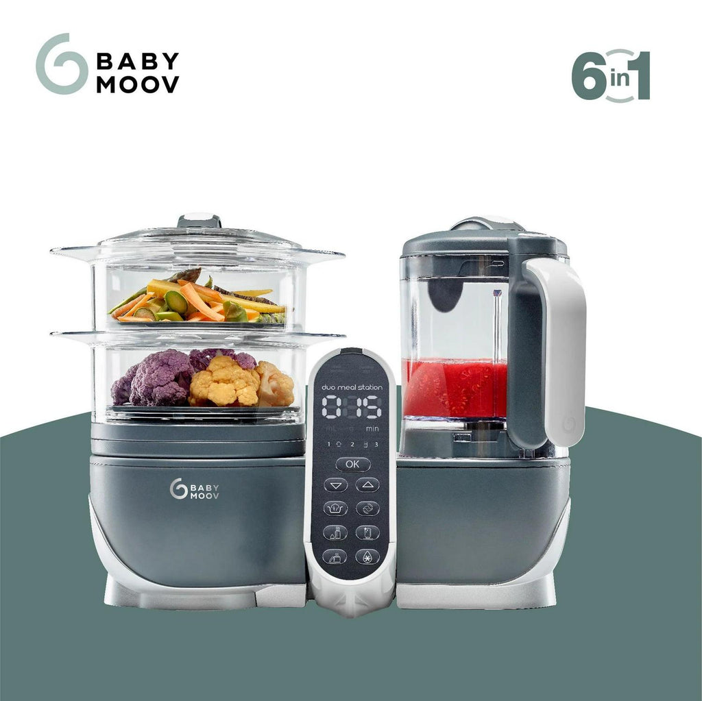Babymoov Duo Meal Station 6 - in - 1 Multi - Purpose Baby Food Processor