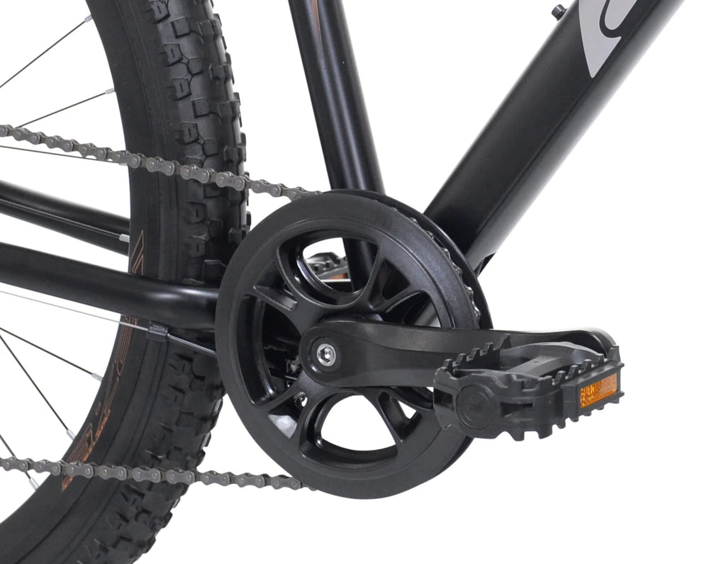 Ozark Trail 27.5 Vibe Mountain Bike, Large Frame, Black, Adult, Unisex