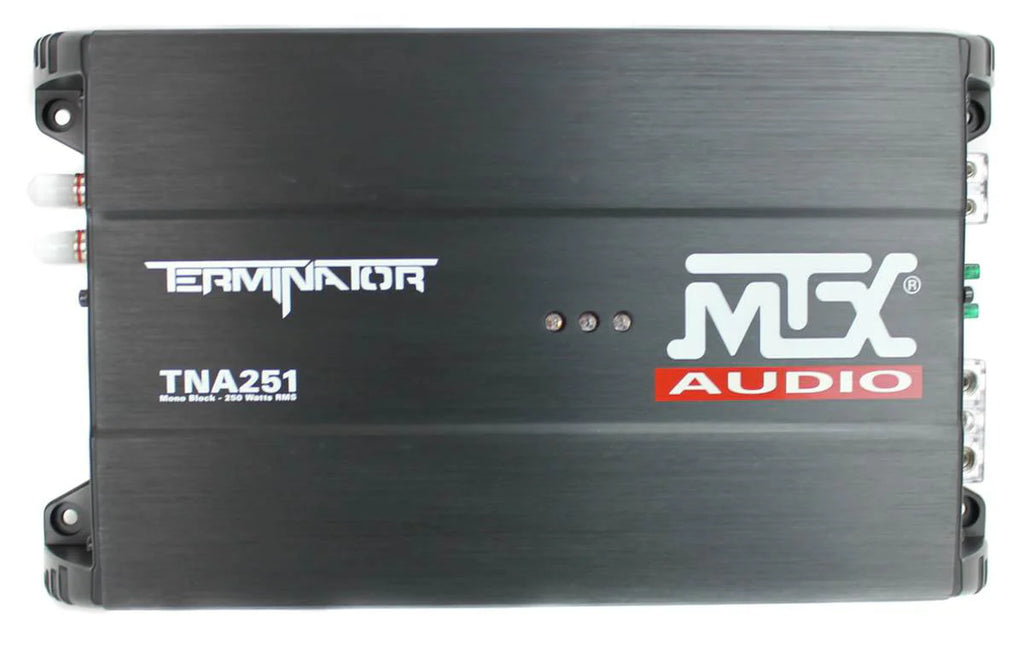 MTX 12 in Dual Car Subwoofer Audio, Sub Box, & Amplifier Bundle W/ Wiring Kit