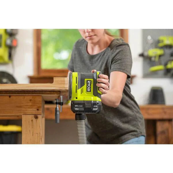 ONE+ 18V Cordless 2 - Tool Combo Kit with Random Orbit Sander and Corner Cat Finish Sander (Tools Only)