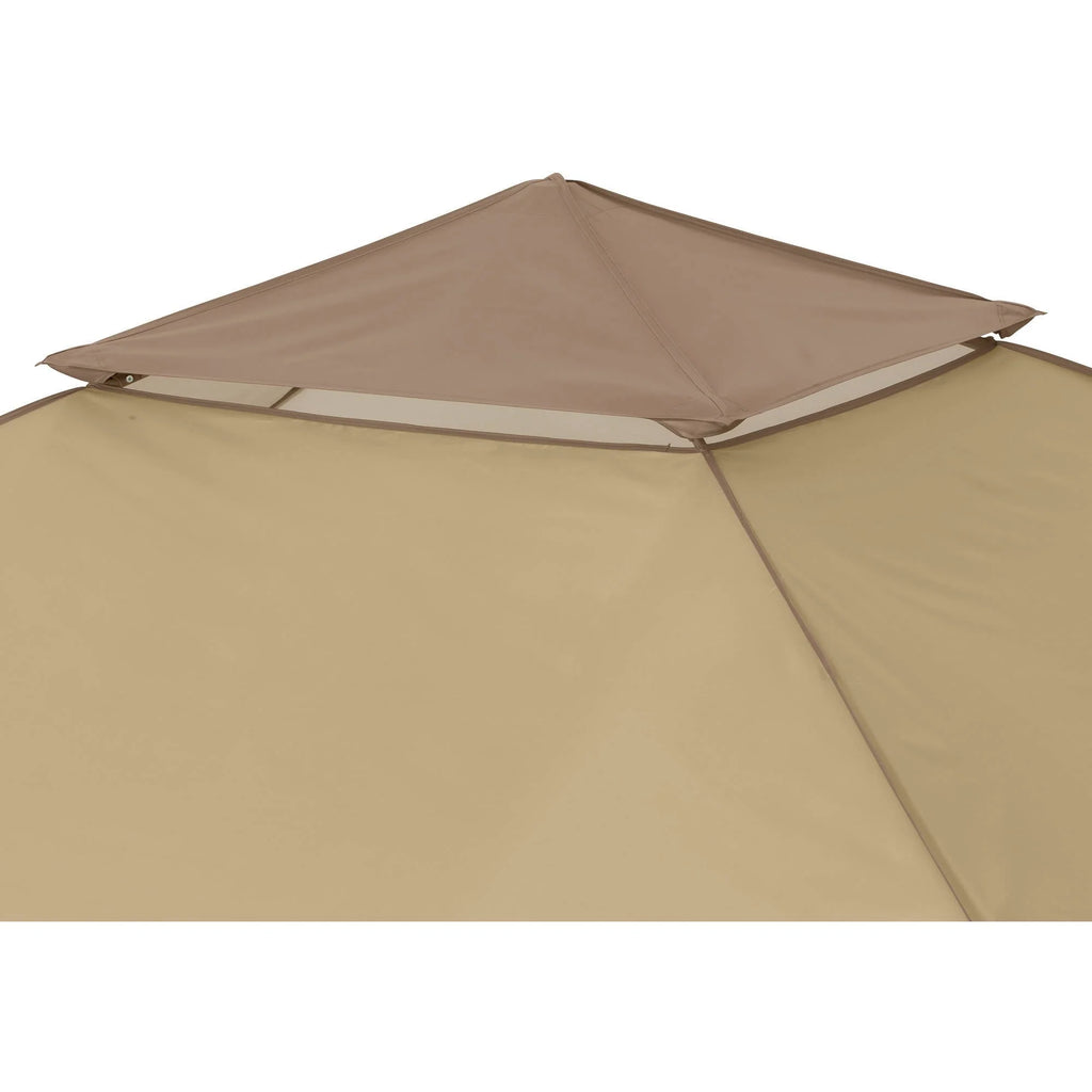 Ozark Trail 13' x 13' Beige Instant Outdoor Canopy with UV Protection