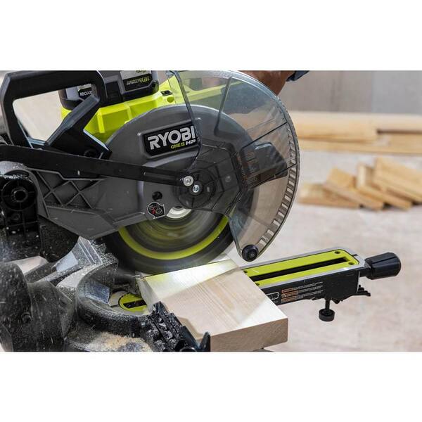 ONE+ HP 18V Brushless Cordless 2 - Tool Combo Kit with Miter Saw and Compact Portable Jobsite Table Saw (Tools Only)