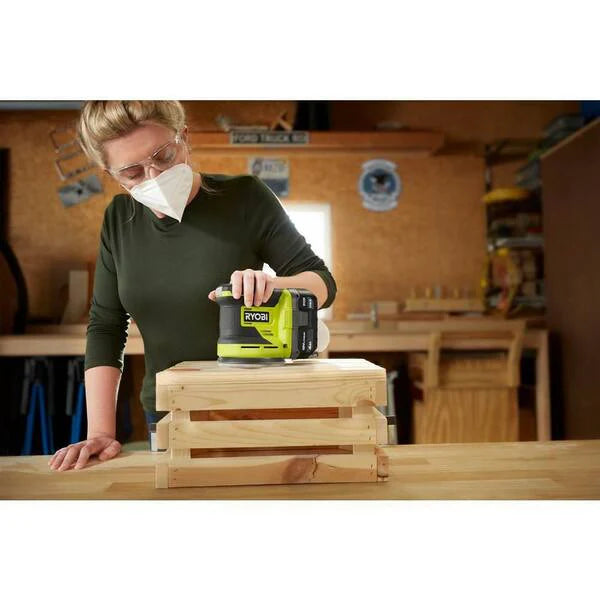 ONE+ 18V Cordless 2 - Tool Combo Kit with Random Orbit Sander and Corner Cat Finish Sander (Tools Only)