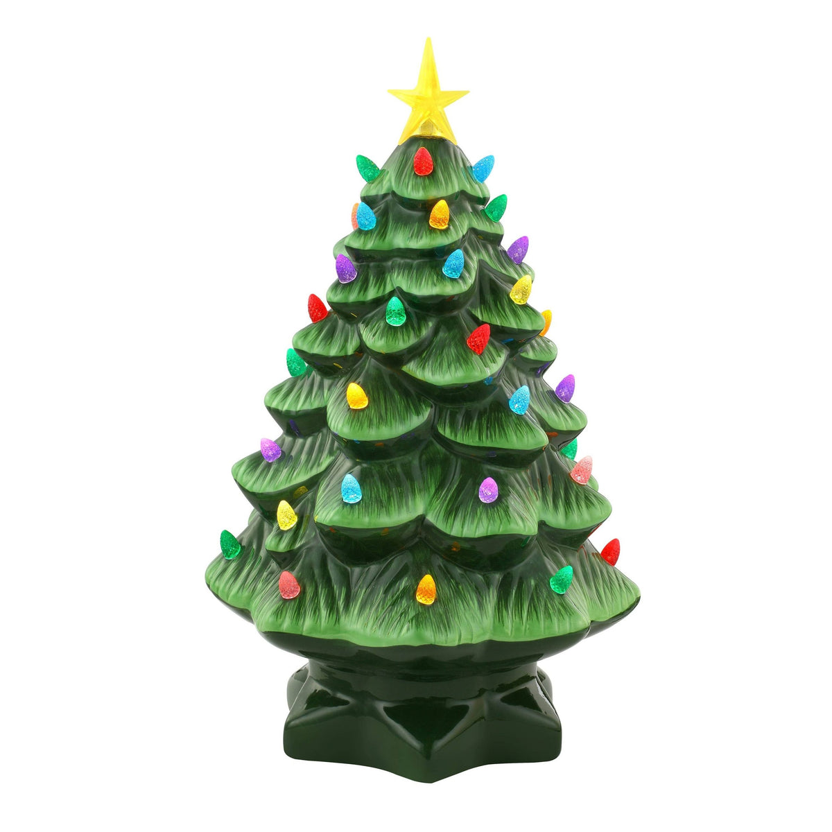 Mr. Christmas 14 Nostalgic Christmas Tree ,Green