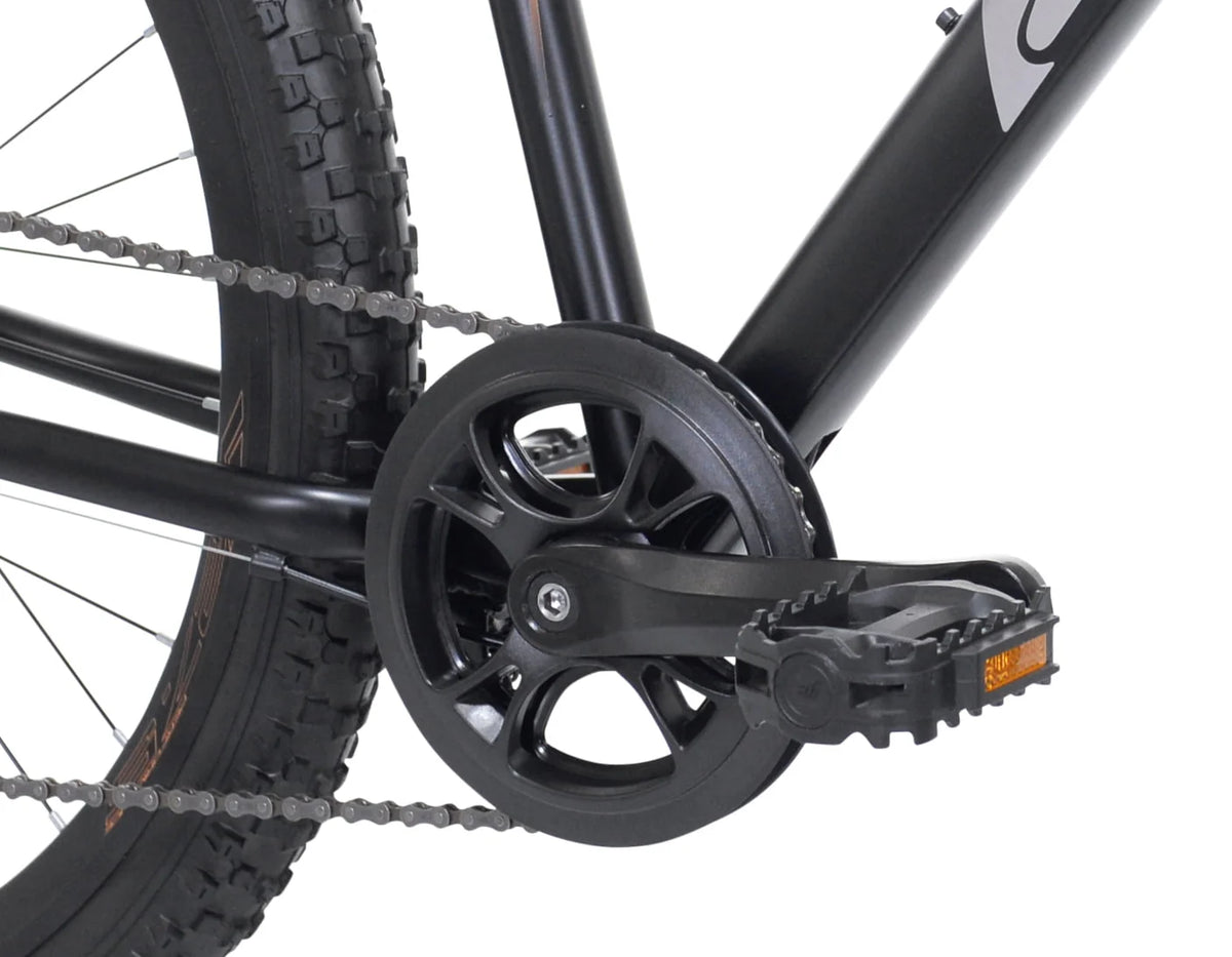 Ozark Trail 27.5 Vibe Mountain Bike, Medium Frame, Black, Adult, Unisex