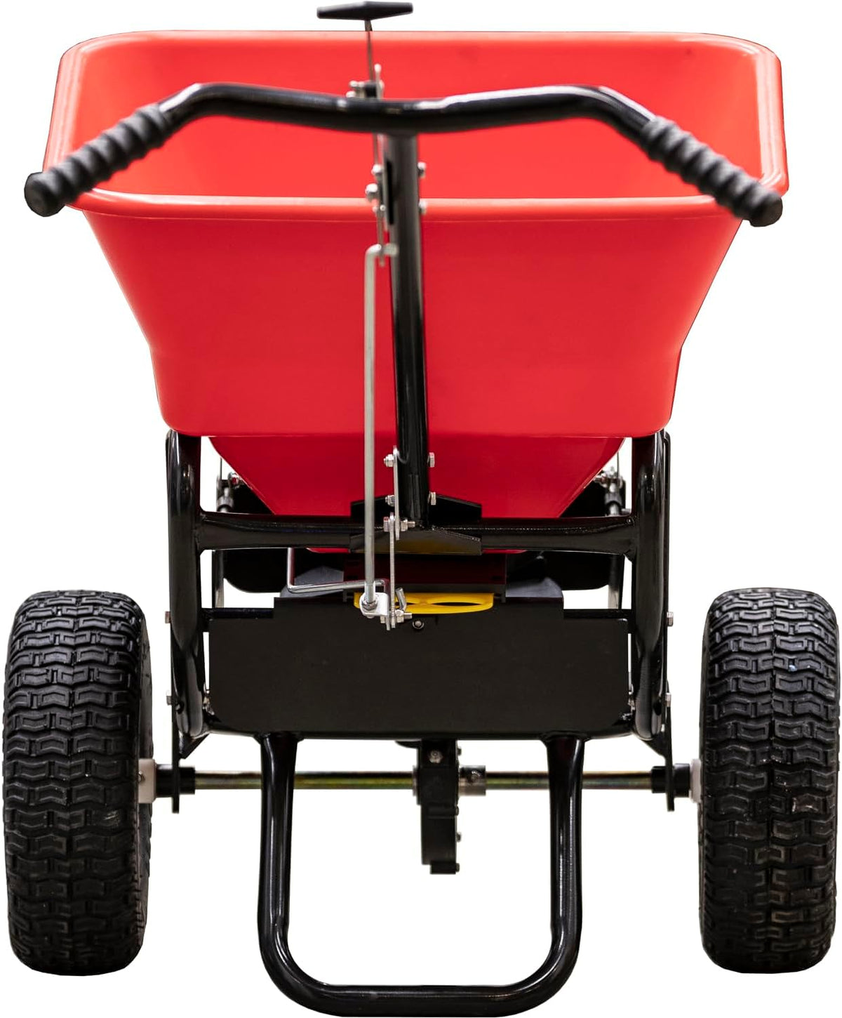 Multi-Purpose Walk Behind Push Spreader 3039632R Grounds Keeper. 100 Pound Capacity. Multi Use Tool for Grass Seed. Salt. De-Icer. Fertilizer and Seeds ?C Spreader