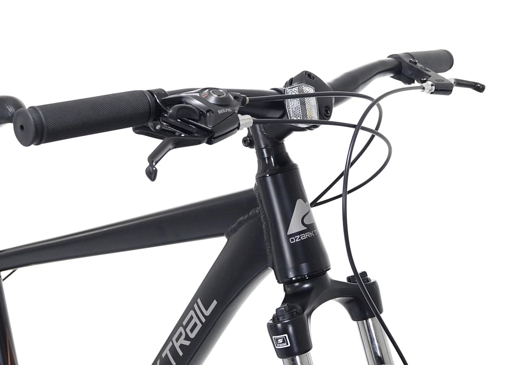Ozark Trail 27.5 Vibe Mountain Bike, Medium Frame, Black, Adult, Unisex