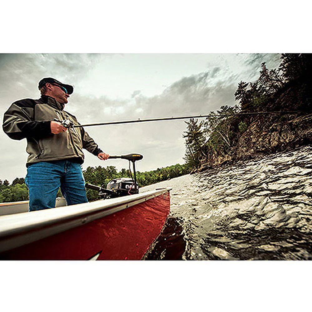 Minn Kota 1352156 Endura MAX 55 lb Thrust Freshwater Transom Mount Trolling Motor, 42 Shaft