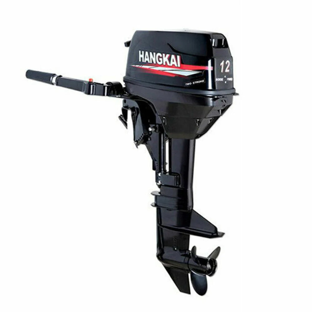 MIDUO 169CC Outboard Motor Marine Engine with Water - Cooling CDI Tiller Control System