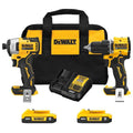 ATOMIC 20-Volt MAX Lithium-Ion Cordless Combo Kit (2-Tool) with (2) 2.0Ah Batteries. Charger and Bag