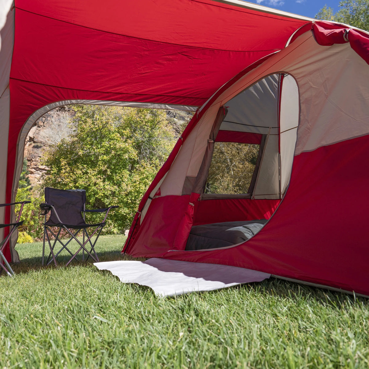 Ozark Trail 6 - Person Dome Tent with Sitting Area - Floor Area - 15'X11', Carry Weight, 21.38 lb