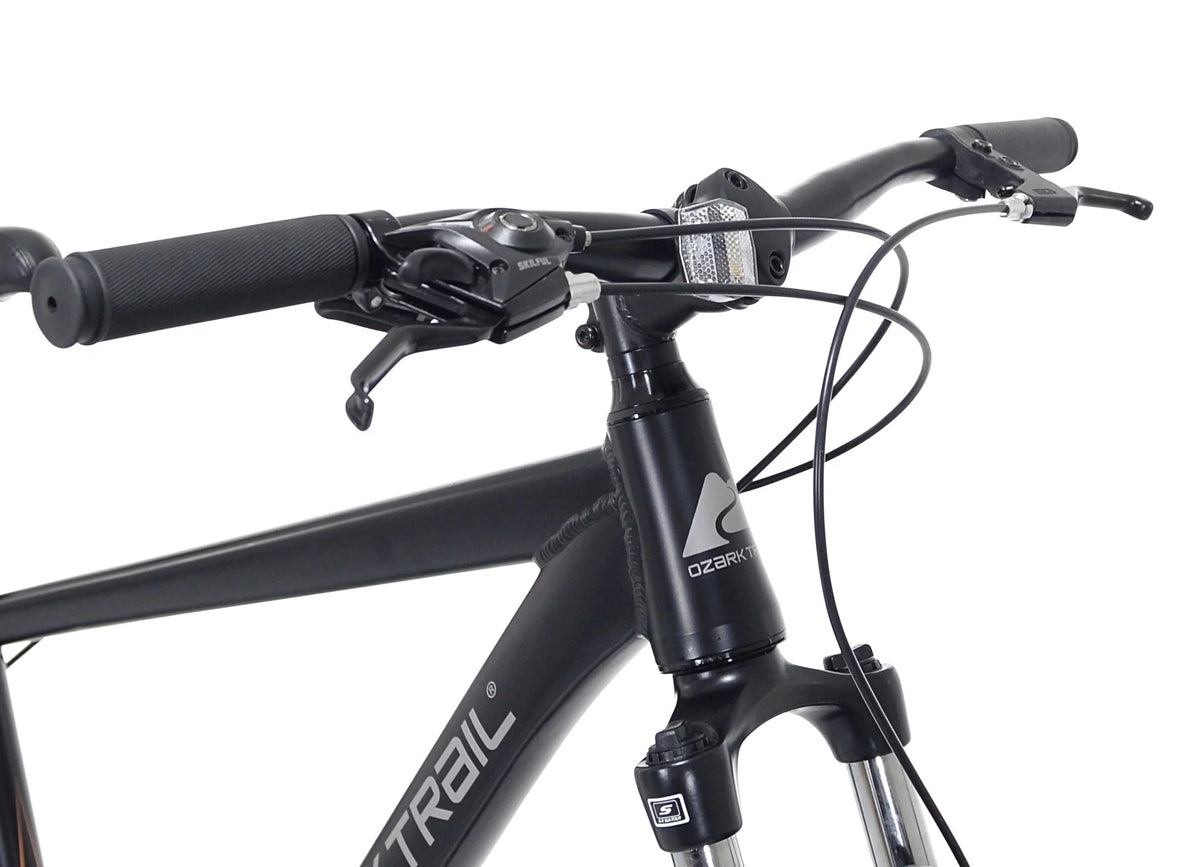 Ozark Trail 27.5 Vibe Mountain Bike, Large Frame, Black, Adult, Unisex
