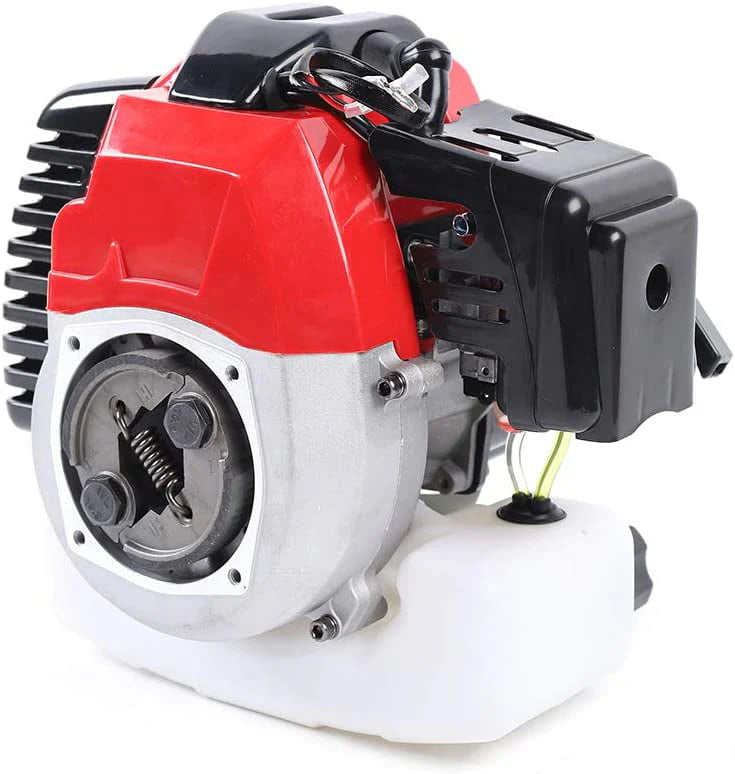 Oukaning 52CC 2.3HP 2stroke Outboard Motor Boat Engine W/ Air Cooling System 8500r/Min for Inflatable Boats, Rubber Boats, Fishing Boats