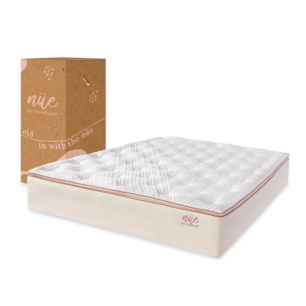 Nue by Novaform Plush Pillowtop 12 Gel Memory Foam Mattress, Full