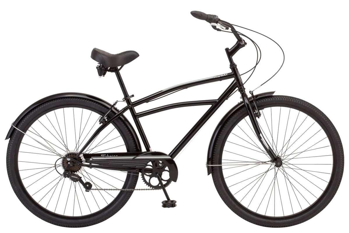 Midway Cruiser Bicycle, 29 - In. Wheels, 7 Speeds, Black
