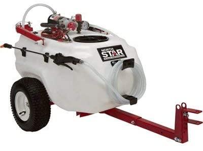 NorthStar Tow-Behind Trailer Boom Broadcast and Spot Sprayer ?C 21-Gallon Capacity. 2.2 GPM. 12 Volt DC