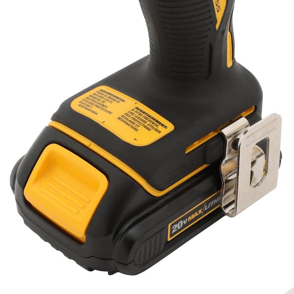 ATOMIC 20V MAX Cordless Brushless Compact 1/4 In. Impact Driver, (2) 20V 1.3ah Batteries, Charger, and Bag