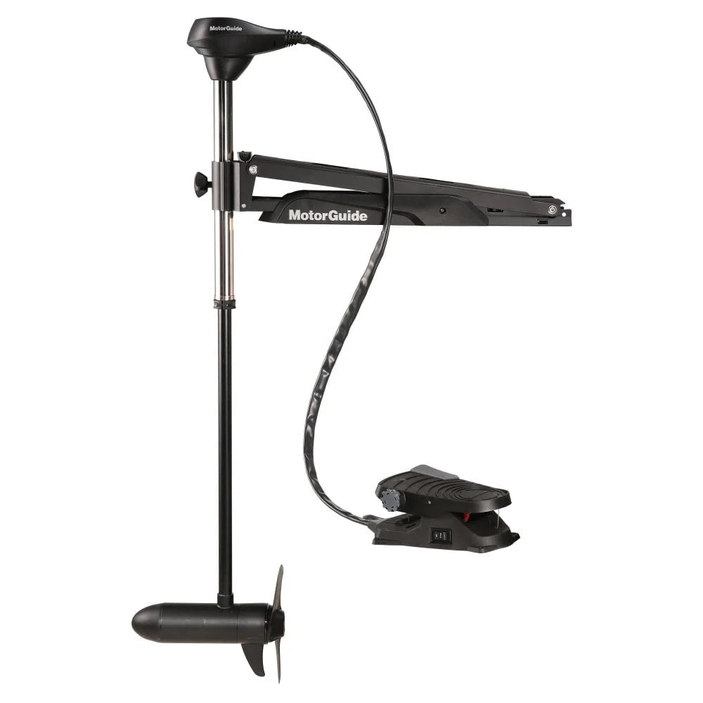 Motorguide 940200100 X3 Freshwater Bow Mount Trolling Motor ??cable Steer, Foot - Control ??50 - Inch Shaft, 55 - Pound Peak Thrust