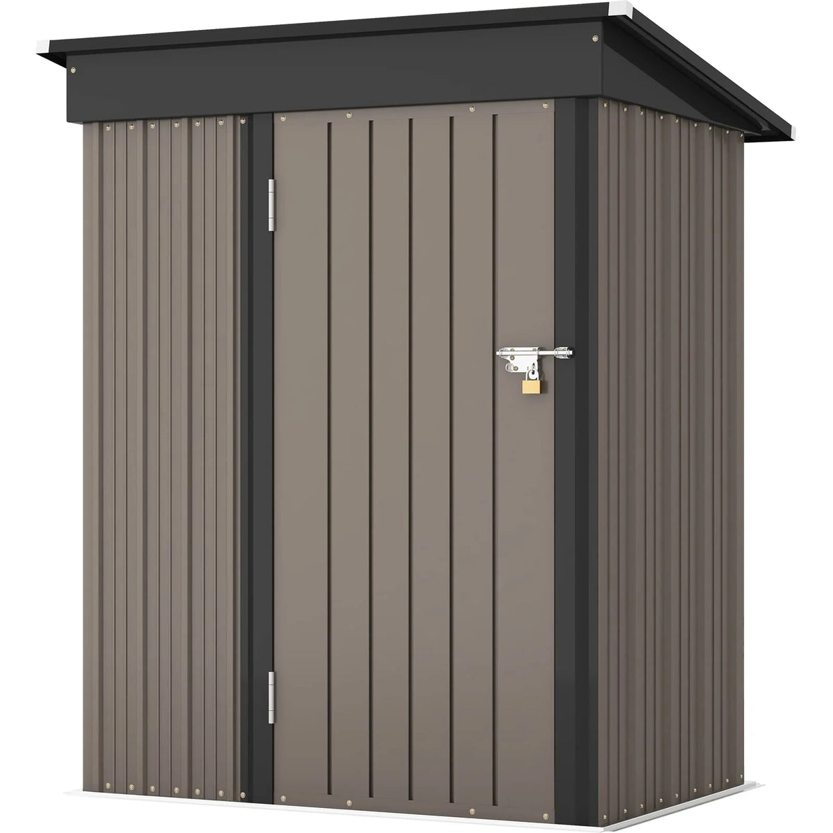 Patiowell 5x3 FT Outdoor Storage Shed for Backyard Garden Patio Lawn