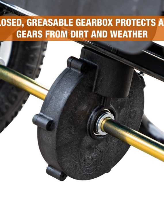 Multi-Purpose Walk Behind Push Spreader 3039632R Grounds Keeper. 100 Pound Capacity. Multi Use Tool for Grass Seed. Salt. De-Icer. Fertilizer and Seeds ?C Spreader