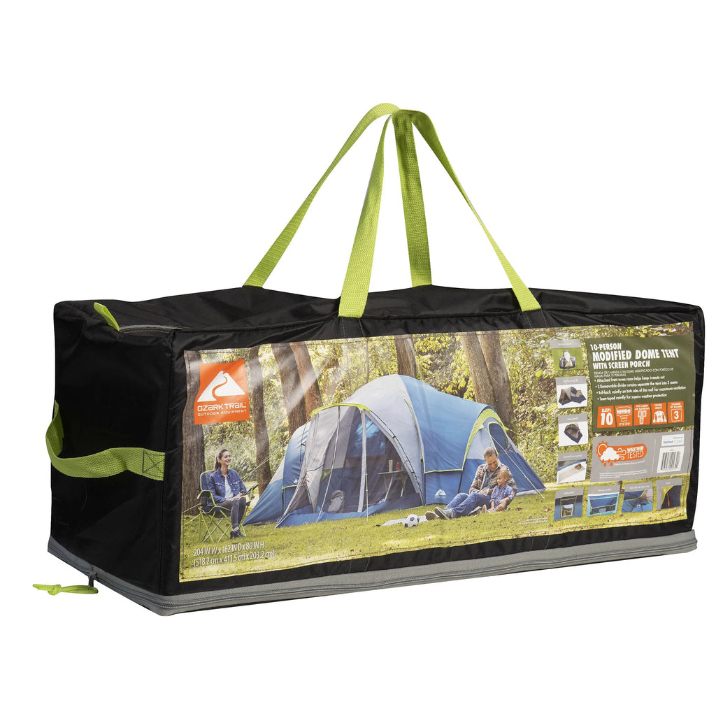 Ozark Trail 10 - Person Modified Dome Tent