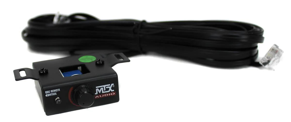 MTX 12 in Dual Car Subwoofer Audio, Sub Box, & Amplifier Bundle W/ Wiring Kit