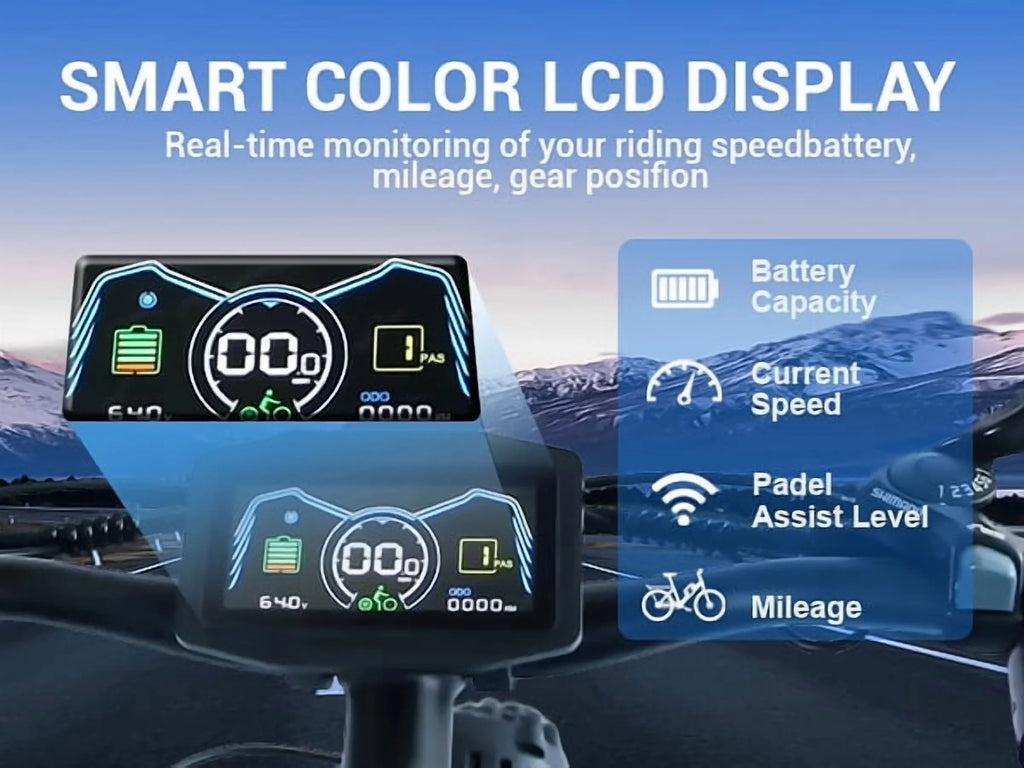 Peak 5000W - Electric - Bike for Adults - Men, Dual - Motor - Ebike 50MPH - Hunting - Ebike, 60V 25AH Long Range Dirtbike, 26 x 4.0 Fat - Tire - Electric - Bicycle, AWD 21 - Speed Mountain Bike for Off - Road Snow Sand