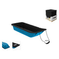 Pelican Trek 52 Utility Sled - Ram - X Runners. Pull Rope and Travel Cover - 4 Season Sled - Heavy Duty RAM - X Construction - Carry up to 226 lb - Cyan